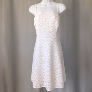 Lilly Pulitzer white Lace Dress Medium